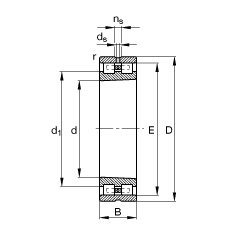 ALS NN3016-AS-K-M-SP, (j) DIN 5412-4 (bio)(zhn)Ҫߴ, ǶλS, pFF 1:12 ɷx, ּpСď(ni)϶ƹ