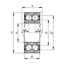 ǽ|S 3200-B-2Z-TVH, (j) DIN 628-3 ˜ʵҪߴ磬pɂ(c)g϶ܷ|  = 25