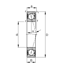 SS B7209-C-2RSD-T-P4S, {(dio)(ji)Ɍb|  = 15㣬ɂ(c)ܷǽ|Ӈ(yn)