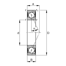 SS B71907-E-2RSD-T-P4S, {(dio)(ji)Ɍ(du)b|  = 25ɂ(c)ܷ⣬ǽ|ƹ