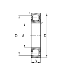 ΝLS 20234-MB, (j) DIN 635-1 ˜ʵҪߴ