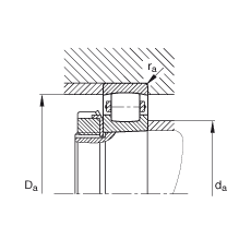 ΝLS 20222-K-MB-C3, (j) DIN 635-1 ˜ʵҪߴ, FףF 1:12